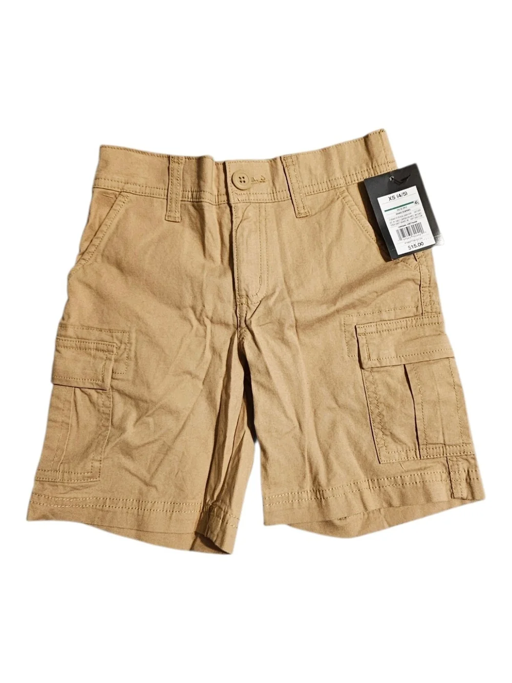 art class Tan Cargo Shorts for Kids